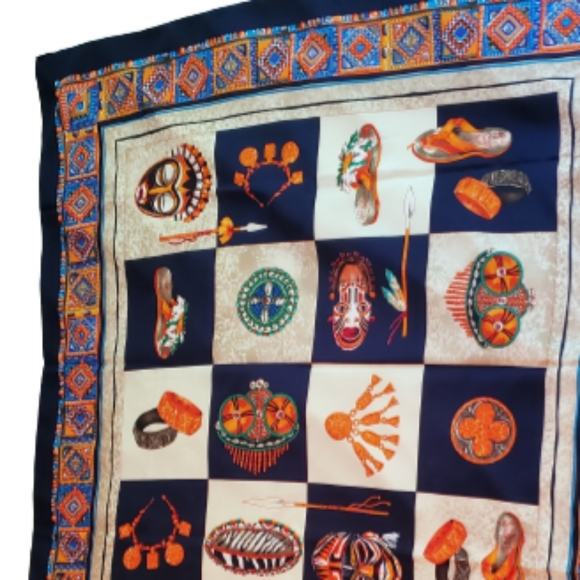 Constantino Toma Vintage Scarf.   Made in Italy. - Picture 2 of 6